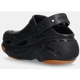 Crocs Natikače Bubble Crush Clog za žene, boja: crna, s platformom, 210061 | shoptok.hr