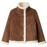 PepeJeans Plašči PG4000003 Kostanjeva Cene