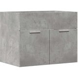 vidaXL Omarica za umivalnik betonsko siva 60x38,5x46 cm iverna plošča | Shoptok.si