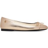 Tommy Hilfiger Balerinke Metallic Toe-Cap FW0FW08920 Zlata Cene