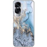  Torbica silikonska print za honor 90 lite blue gold marble Cene
