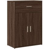  Komoda 2 kom boja smeđeg hrasta 60x30x84 cm konstruiranog drva | shoptok.hr