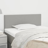  Uzglavlje svjetlosivo 90x5x78/88 cm od tkanine | shoptok.hr