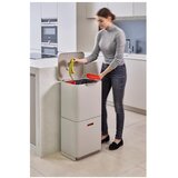Joseph Joseph Bež jeklen koš za smeti za ločevanje odpadkov 60 l Totem Max – | Shoptok.si