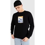 The Bakery Pleasureseum Crewneck Pulover black Cene