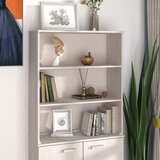 The Living Store Zgornja omarica HAMAR bela 85x35x100 cm trdna borovina - Zgornji Del Omarice, (21429185) Cene