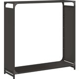  Stalak za drva crni 90x28x90 cm Hladno valjani čelik | shoptok.hr