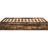  Okvir za krevet boja hrasta 135 x 190 cm bračni | shoptok.hr