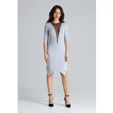 Lenitif Woman's Dress L012 Grey