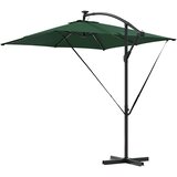  Suncobran Zelena 249 x 249 x 250 cm Poliester i aluminij | Eponuda.ba