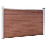 Vrtna ograda od WPC-a 699 x 106 cm smeđa | Eponuda.ba