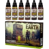 Green Stuff World Liquid Pigments Paint Set - EARTH (Box x6) | Set Tečnih Pigmenata - ZEMLJA Cene