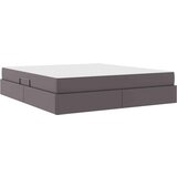  Krevet s madracem i skladištem Siva 180 x 200 cm Lažna koža | shoptok.hr
