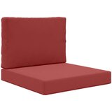  Jastuk za vanjsku sofU 2 pcs boja crnog vina Poliester | shoptok.hr