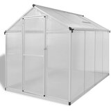  Staklenik od ojačanog aluminija s okvirom 4,6 m² | shoptok.hr