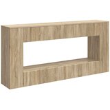  Konzolna stolica Prugasti Sonoma hrast 155 x 29 x 74 cm | shoptok.hr