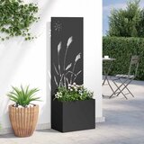  Privatnost u vrtu Crna 50 x 150 cm Hladno valjana čelična | shoptok.hr