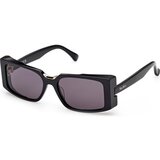 Max Mara Spark 9 MM0159 01A ONE SIZE (54) Črna/Siva | Shoptok.si