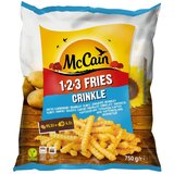  McCAIN pomfrit Fries crinkle 750g Cene