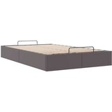  Otomanski okvir kreveta bez madraca sivi 120x200cm umjetne kože | shoptok.hr