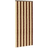 vidaXL Zavjesa protiv insekata Chenille Smeđa i bež 100 x 230 cm - Smeđa i bež (dvostripa) 100 x 230 cm | shoptok.hr
