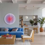 Styler Tiskana steklena slika ø 70 cm Halo – | Shoptok.si