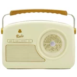 GPO Krem-bijeli radio Rydell Nostalgic Dab Radio Cream