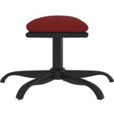  Stolček za noge vinsko rdeč 60x60x36 cm blago in umetno usnje, (20767193) | Shoptok.si