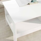  Kava Stol Bijelo 90 x 50 x 45 cm Konstruirano drvo | shoptok.hr