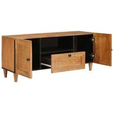 vidaXL TV omarica Svetlo rjava 105 x 33 x 46 cm trden mangov les | Shoptok.si