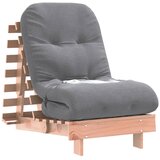  Futon na razvlačenje s madracem 60x206x11 cm masivna duglazija | Eponuda.com