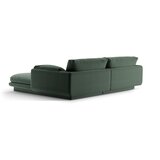 Micadoni Temno zelena kotna sedežna garnitura (levi kot) Torino – Home | Shoptok.si