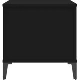  Stolić za kavu crni 60 x 44,5 x 45 cm od konstruiranog drva | shoptok.hr