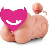 SuperLove 3in1 Realistic Mouth-Pussy-Anal Masturbator | Shoptok.si