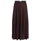 Vila Krila Karfa Midi Skirt - Coffee Bean Kostanjeva Cene