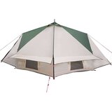  Teepee šator s krovom Zelena i bijela 490 x 410 x 210 cm | shoptok.hr