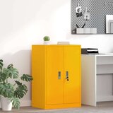 Ormarić za pohranu Žuta 60 x 40 x 90 cm Hladno valjani čelik | shoptok.hr