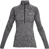 Under Armour Women's Tech Half Zip Twist Sweatshirt black L