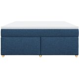 Krevet s oprugama i madracem plavi 180x200 cm od tkanine | shoptok.hr