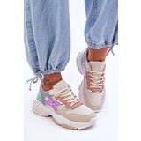 Boto Women's Lace-up Sneakers Beige-green Cortes | shoptok.hr
