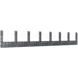vidaXL gabion košara u-oblike z 8 stebri železo 860x20x150 cm | Shoptok.si