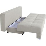 P & B ZOFA S POSTELJNO FUNKCIJO, krem barve tekstil, leseni material | Shoptok.si