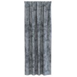 vidaXL velvet zavese 2 kosa z očesi Srebrna siva 245x140 cm | Shoptok.si