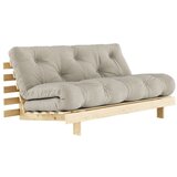 Karup Design Bež laneni raztegljivi kavč 160 cm Roots - Karup Design Cene