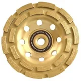 Diamantna plošča za brušenje betona 125mm dvovrstna M14