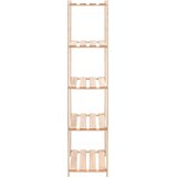  Za pohranu s 5 razina 80x38x170 cm od borovine 250 kg | shoptok.hr