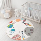 Mila Home Pralna otroška igralna preproga ø100 cm Space Trip – | Shoptok.si