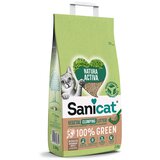 Sanicat Natura Activa 100 % Green mačji pesek - Varčno pakiranje: 2 x 2,5 kg cene