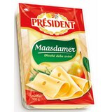 President maasdamer sir slice 100g cene
