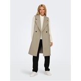 JDY Beige ladies long vest Viola - Ladies | shoptok.hr